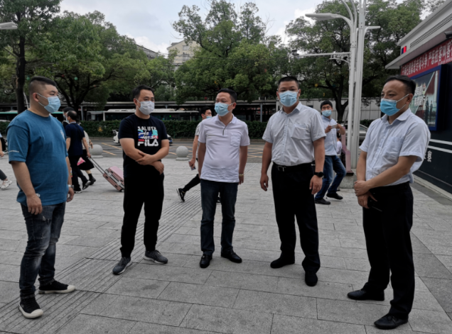 市運管處督查徐坊客運站安全生產、疫情防控及文明創(chuàng)建工作