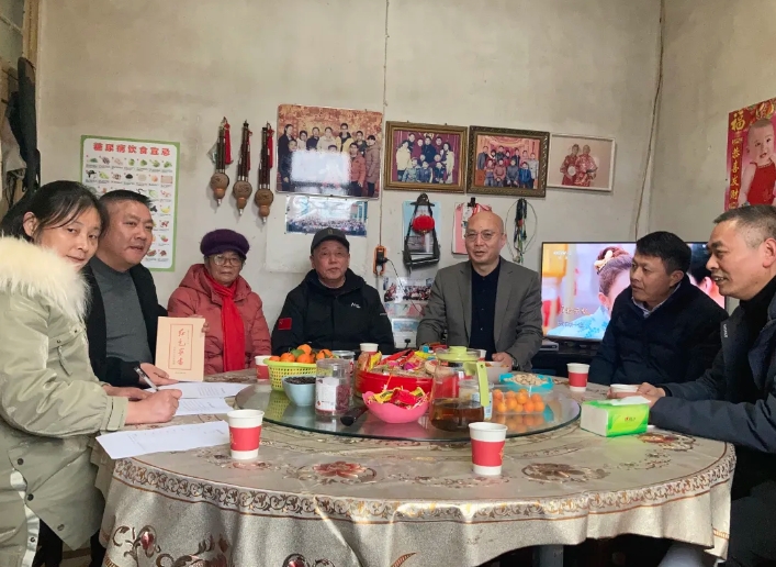 吉安公司:家訪話廉潔 清風(fēng)入家門